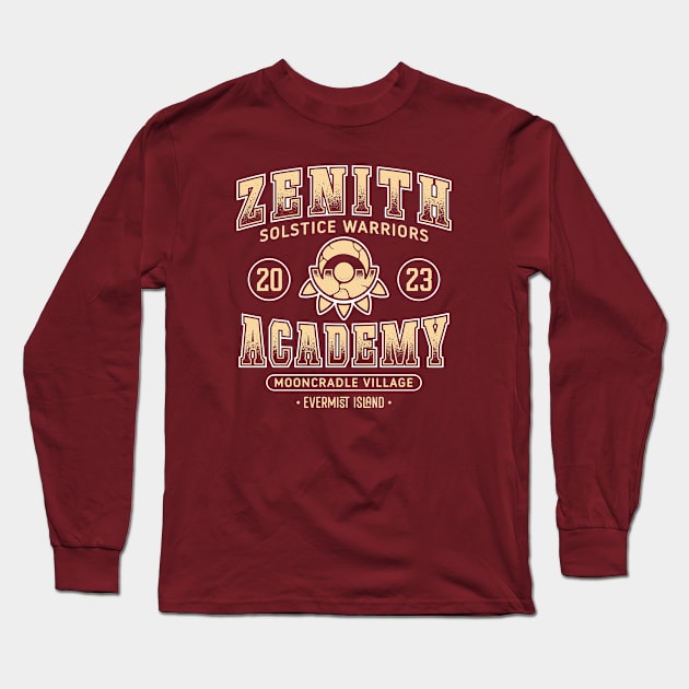 Solstice Warriors Academy Crest Long Sleeve T-Shirt by Lagelantee